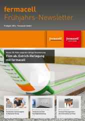 Neu eingetroffen: die 1. Ausgabe 2014 des fermacell Newsletter!