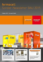 Der fermacell Sonder-Newsletter BAU 2015 ist da!